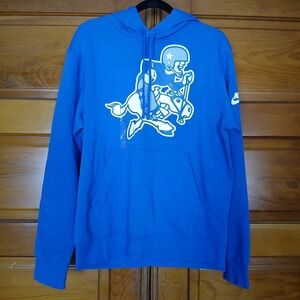 NWT Nike Dallas Cowboys Men's Throwback Vintage 1960s Logo Hoodie Blue Small
